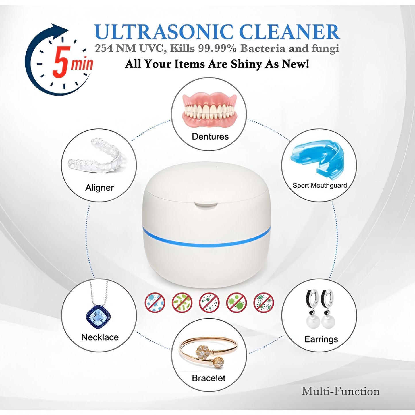 Smilure™ – Ultrasonic Multi-Purpose Cleaner