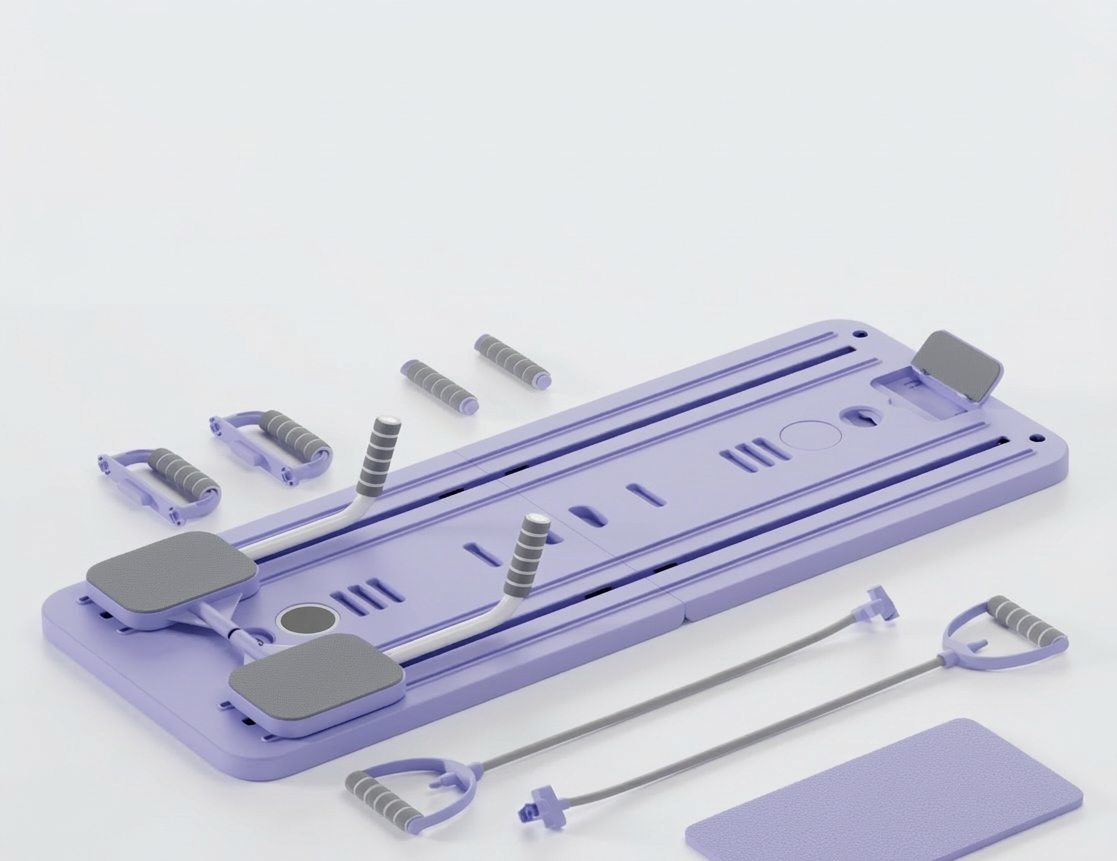 Smilure™ Portable Pilates Bar Kit – Full-Body Home Workout Made Easy